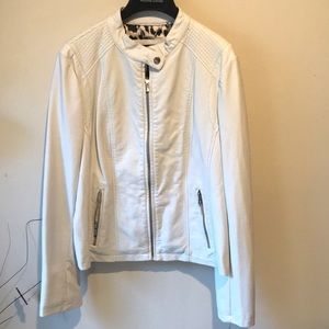 White Leather Jacket from Wilson’s Leather